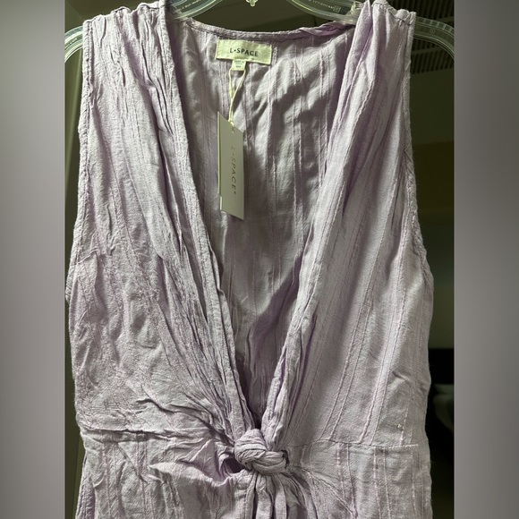 NWT L Space Cover Up Down the Line Lilac - Picture 7 of 7
